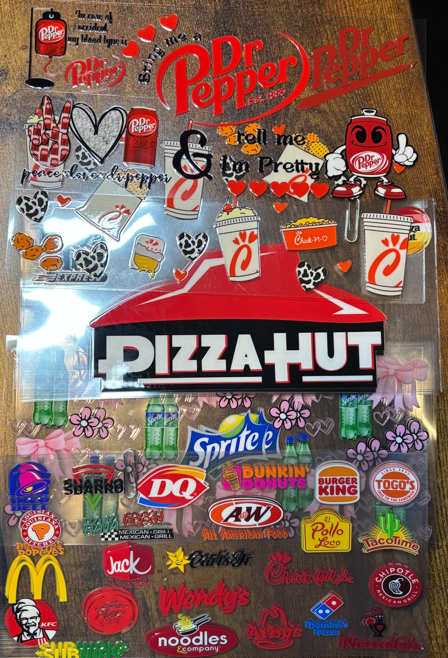 Food & Beverage Inspired Wraps