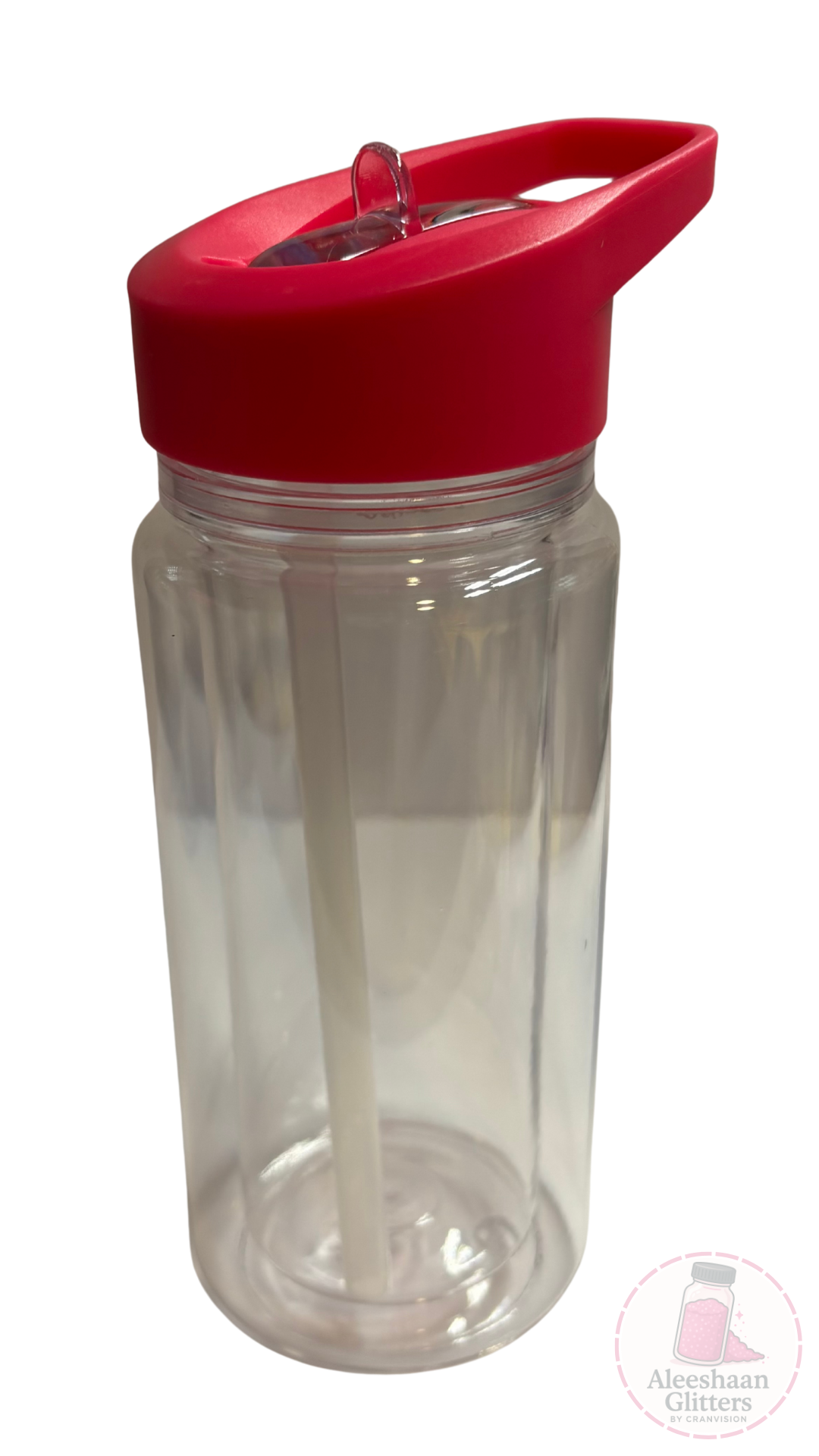 10 oz Kids Acrylic Snow Globe Cup (Assorted Lid Colors)