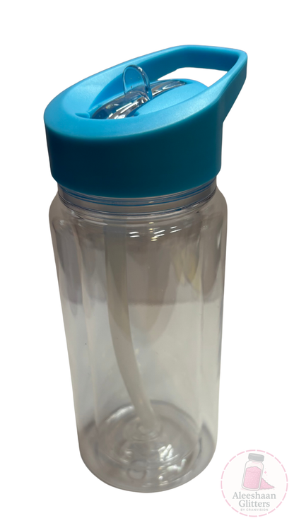 10 oz Kids Acrylic Snow Globe Cup (Assorted Lid Colors)