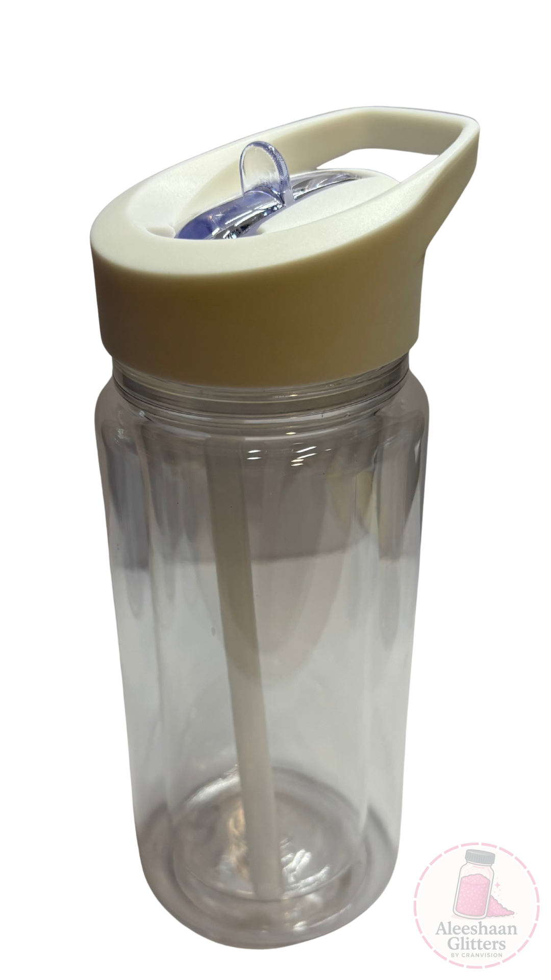 10 oz Kids Acrylic Snow Globe Cup (Assorted Lid Colors)