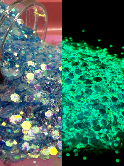 Blue Blizzard Glow (Glow-in-the-Dark)