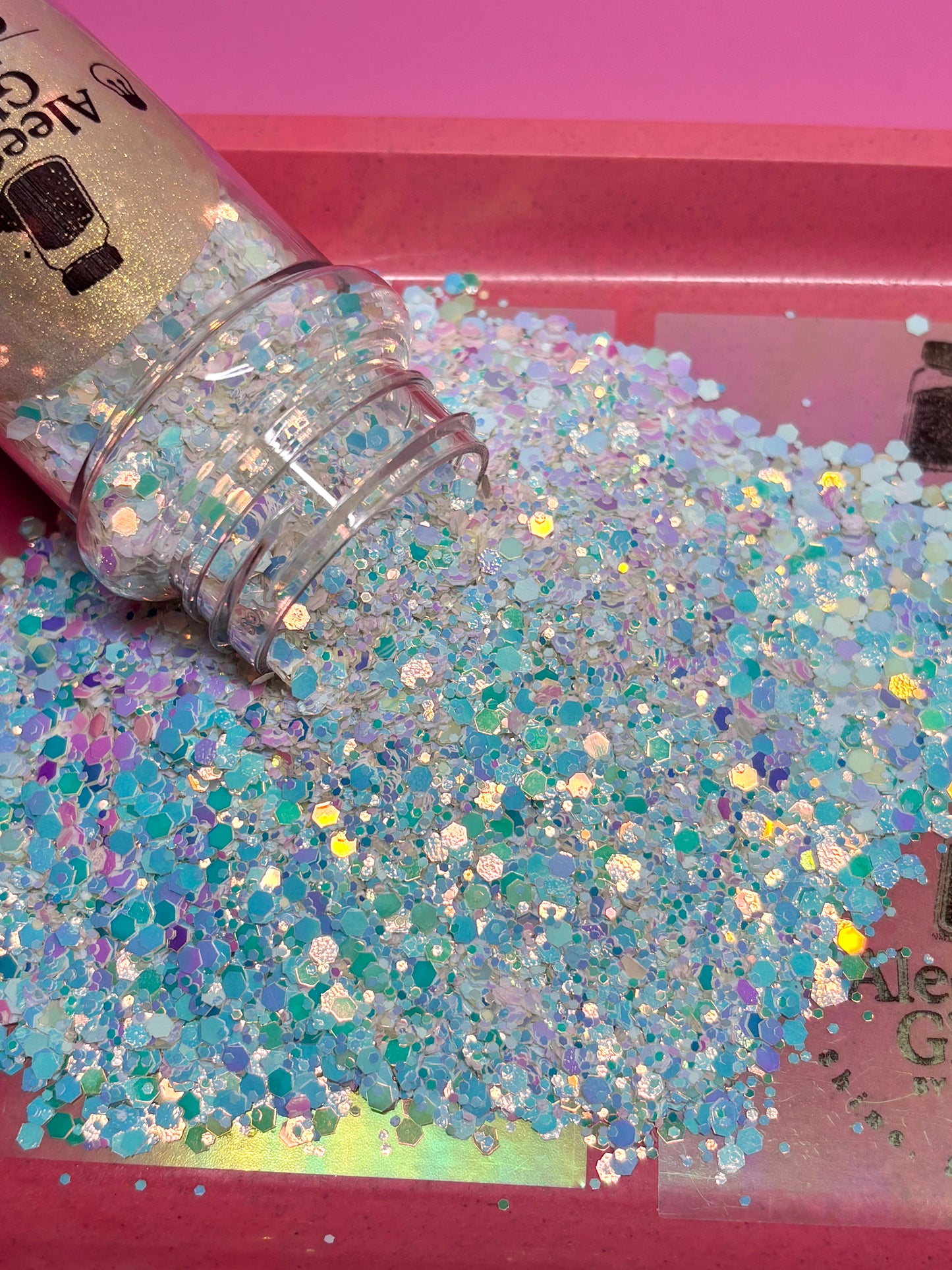 Glacier Glow Snow Globe (Glow-in-the-Dark)