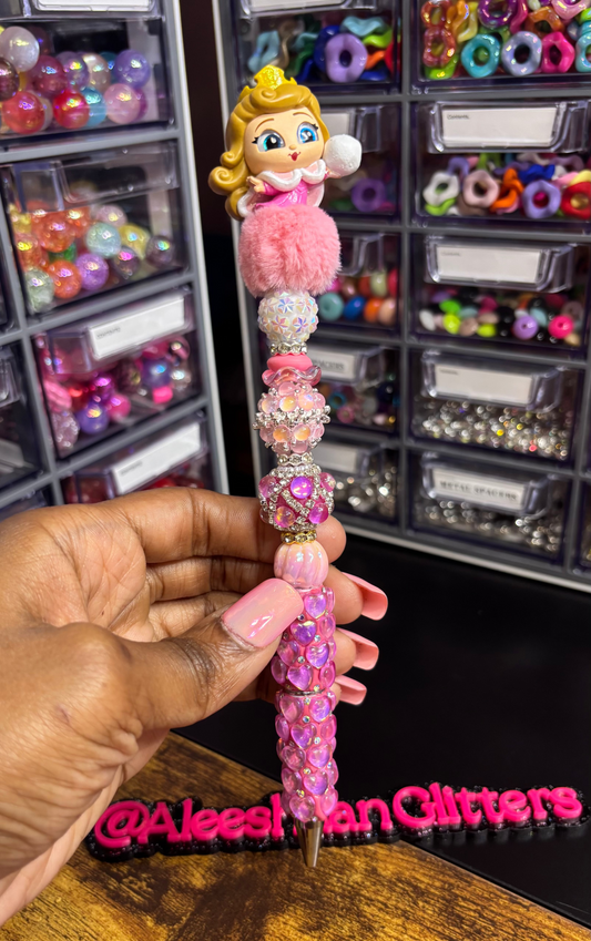 Princess Beaded Extension Pen