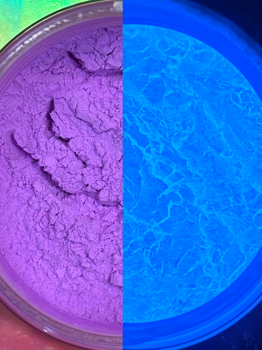 Violet Whirl Mica Powder (Glow-in-the-Dark)